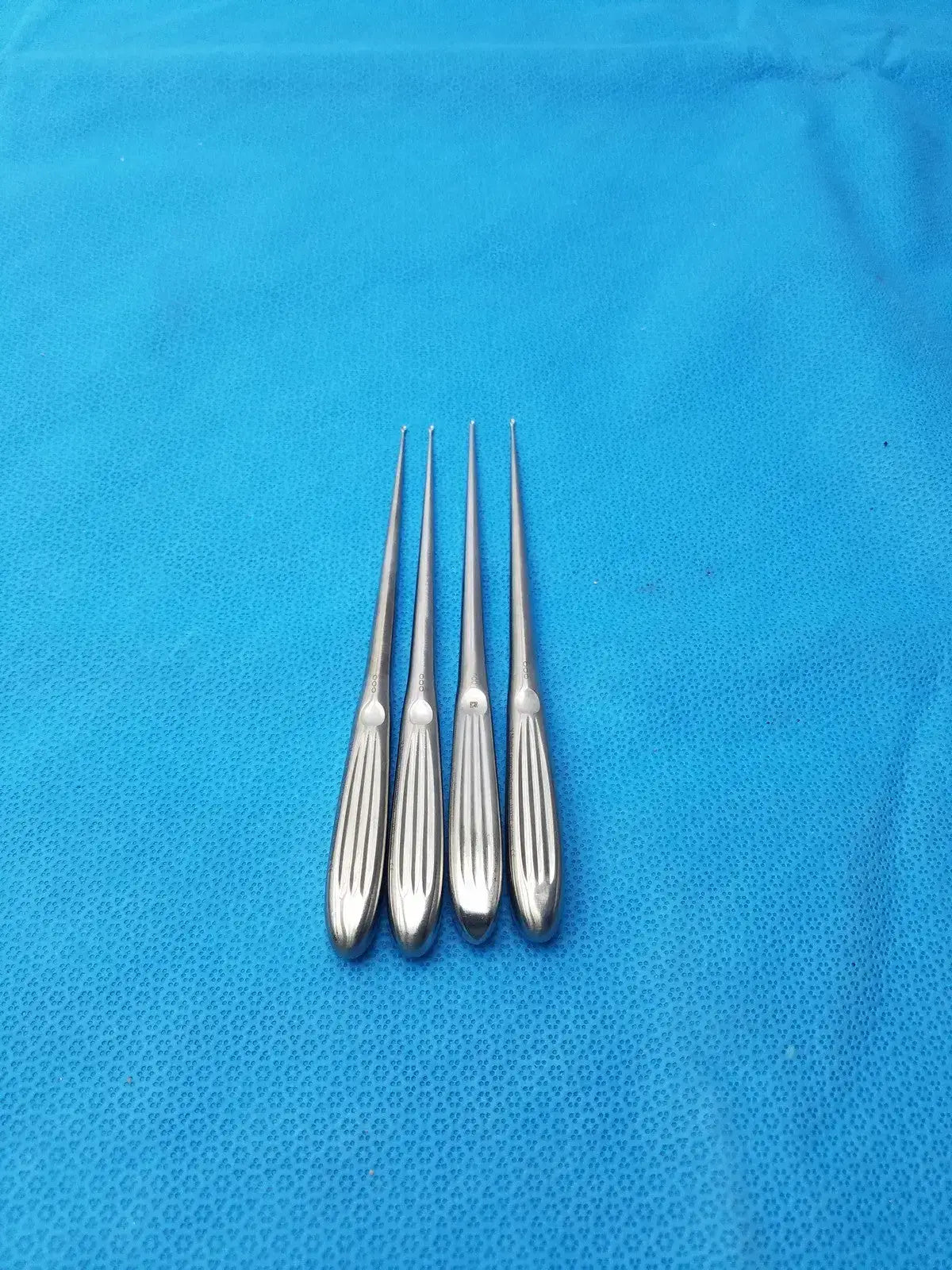 V. Mueller J19XRE Bone Curette Surgical Orthopedic - Lot of 4 - Set