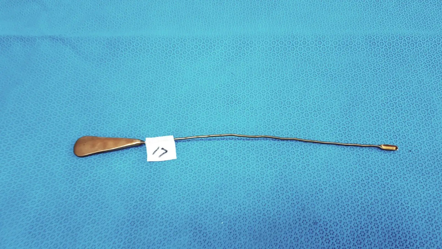 V. Mueller Mayo Cystic Duct Scoop – Malleable Stainless Steel Surgical Instrumen