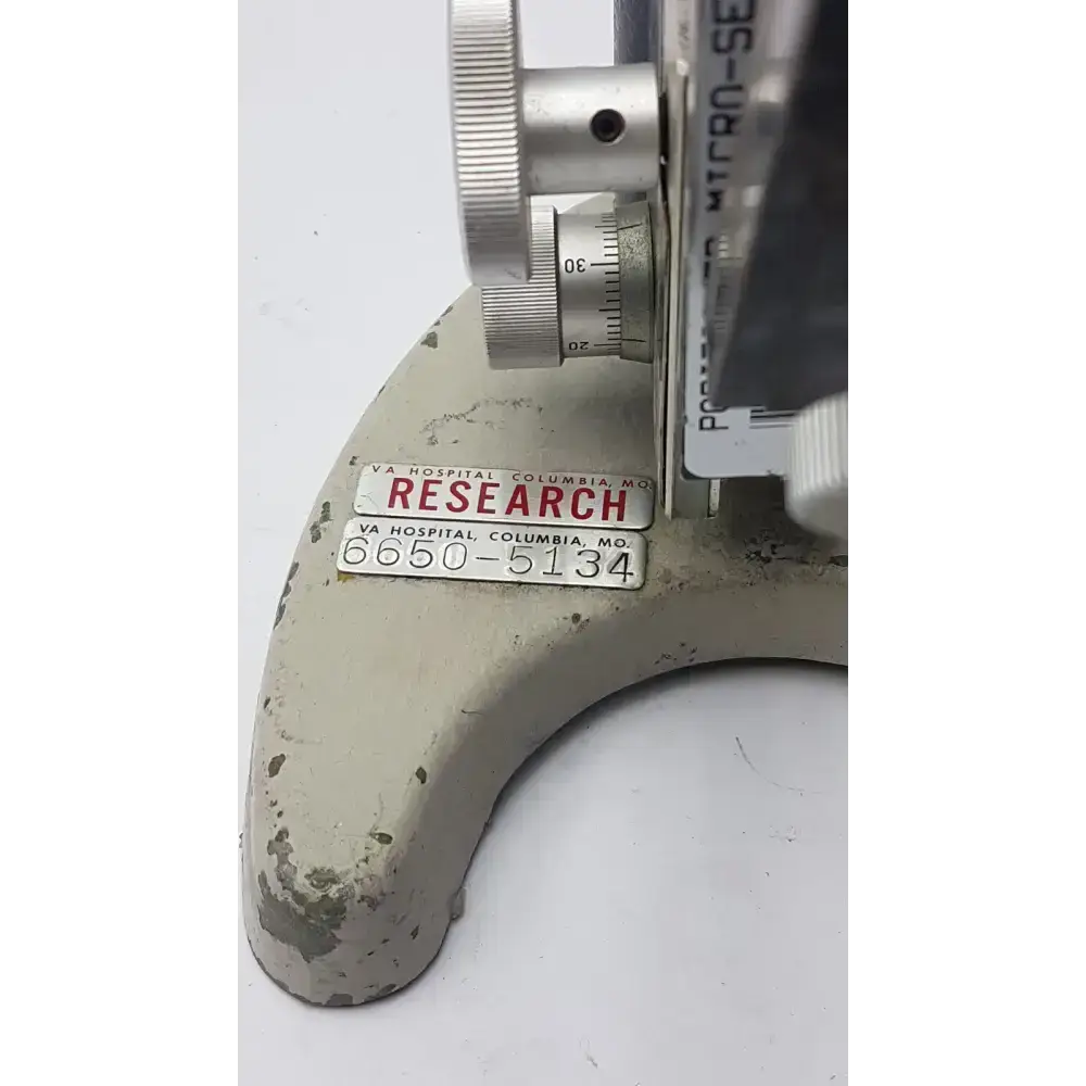 VA Hospital Research 6650-5134 Microscope Stand