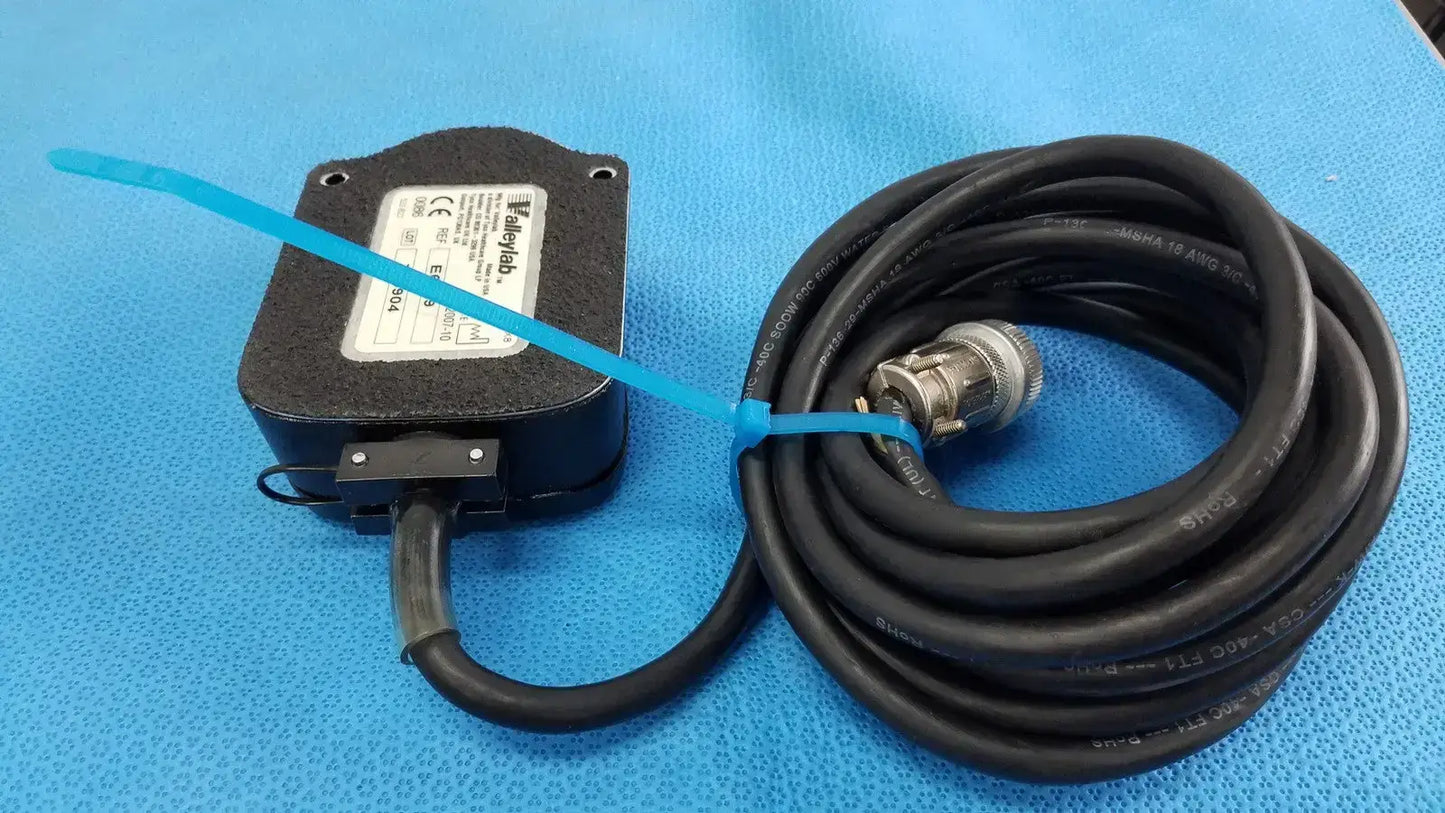 Valleylab E6009 Bipolar Footswitch Foot Pedal IPX8 Long Cable 3-Pin