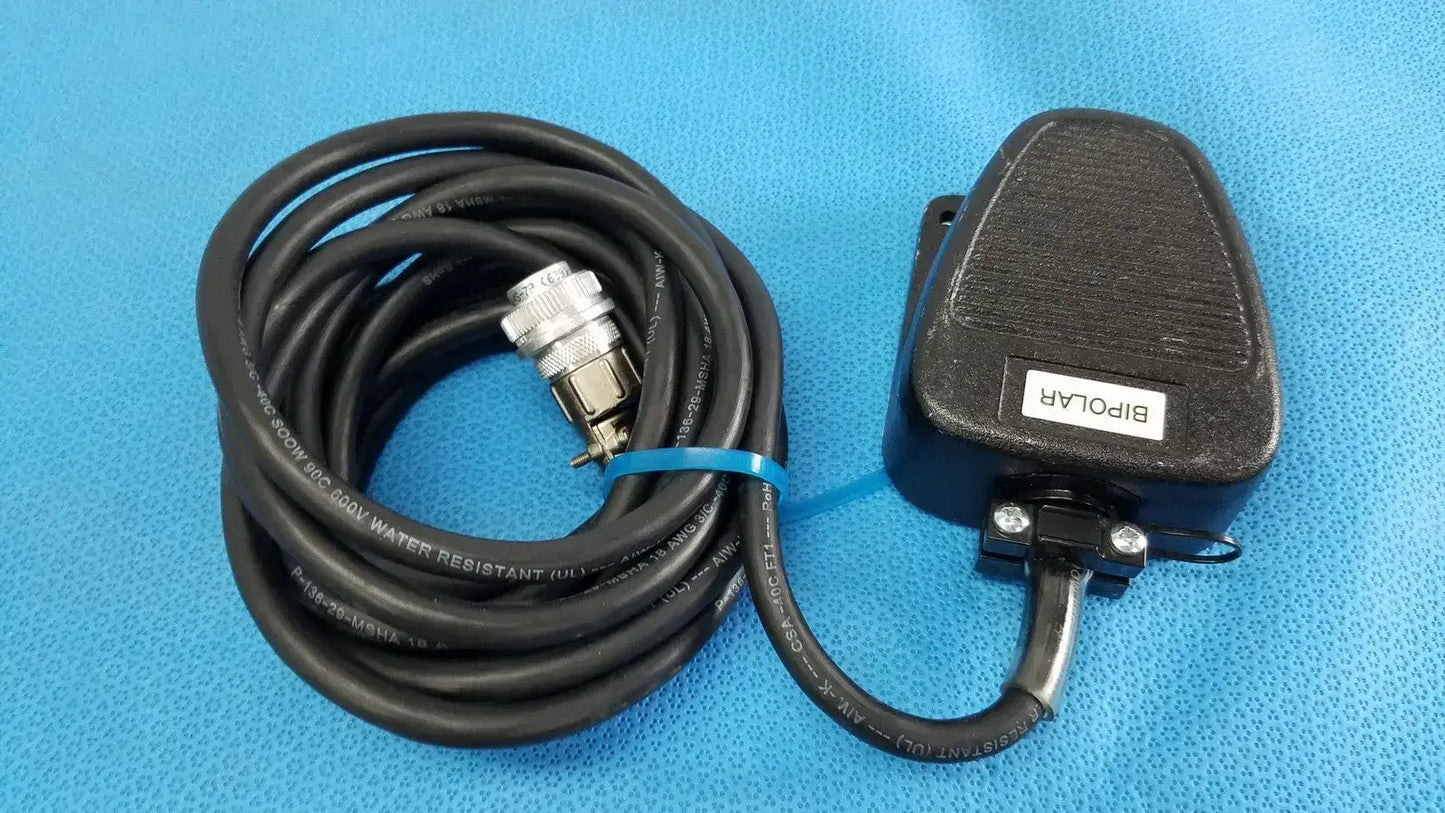 Valleylab E6009 Bipolar Footswitch Foot Pedal IPX8 Long Cable 3-Pin