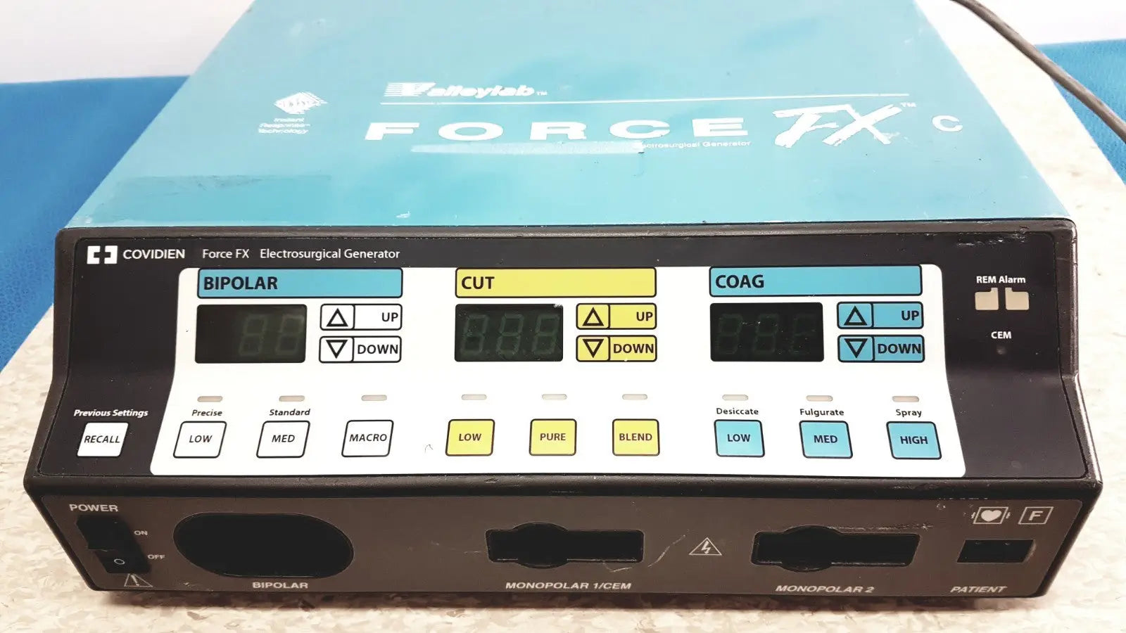 Valleylab Force FX-C Electrosurgical Unit with Foot Pedal ESU Generator