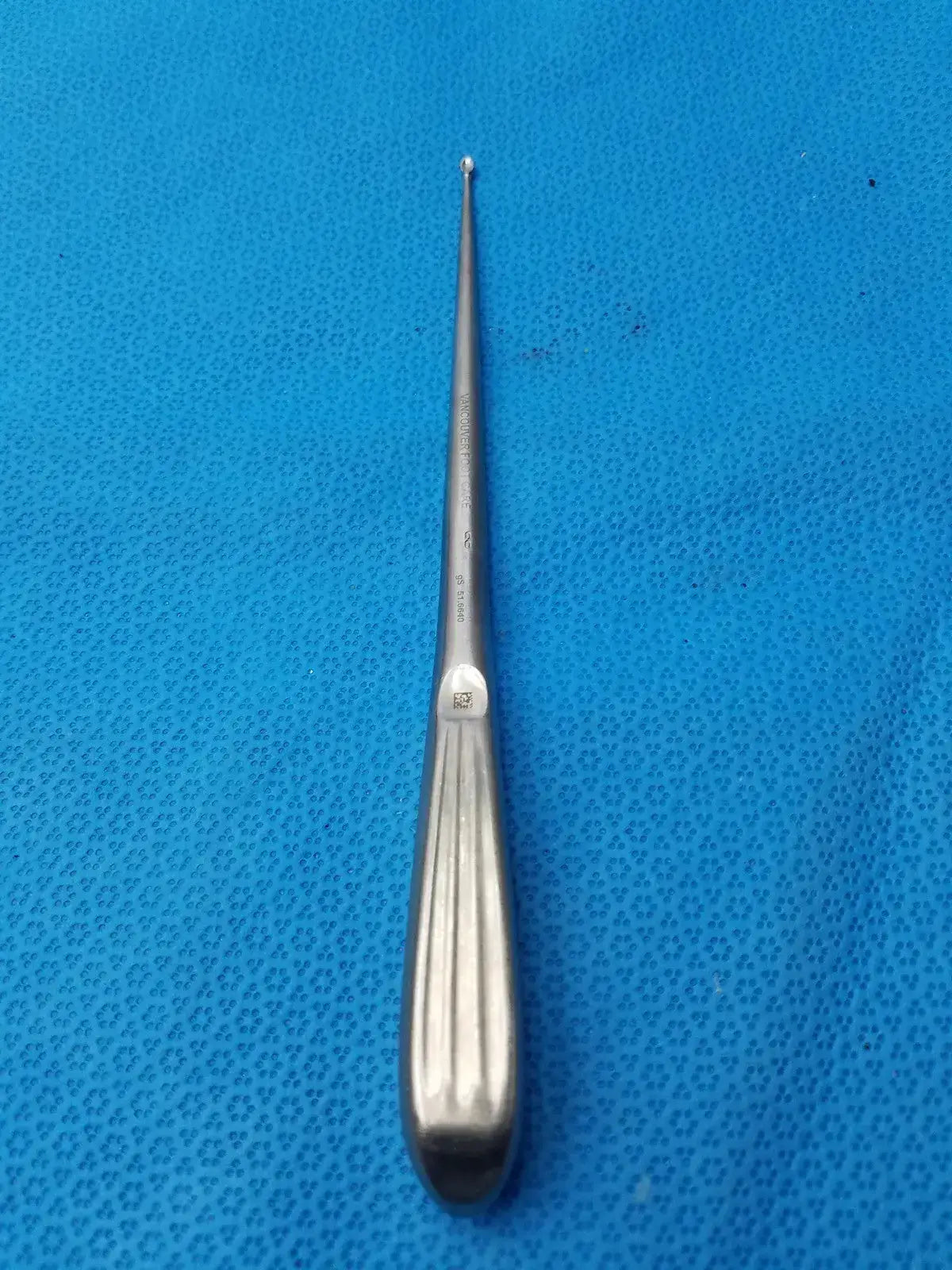 Vancouver 51-6640 Spratt Bone Curette Stainless Surgical Orthopedic - Size 8
