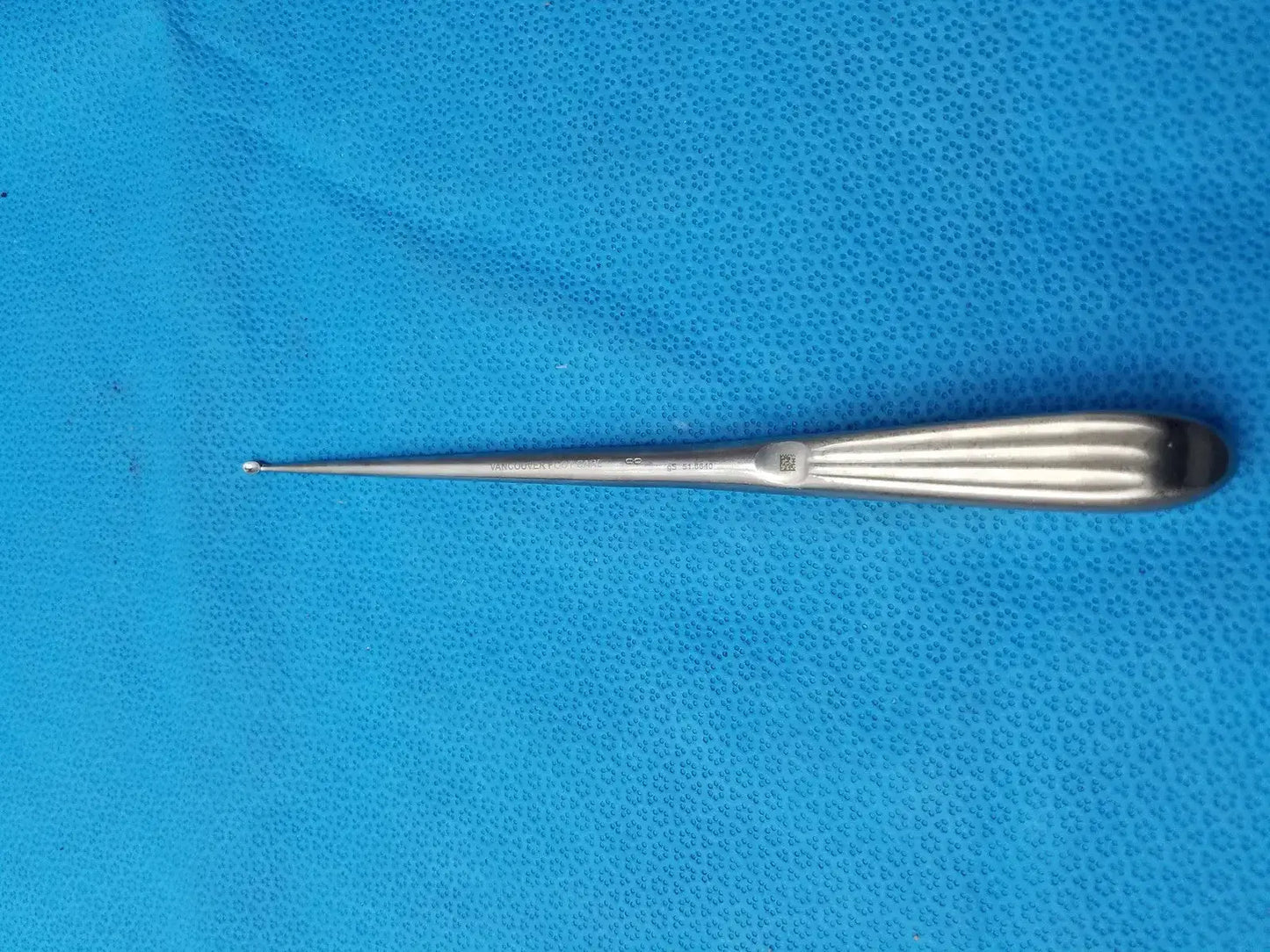 Vancouver 51-6640 Spratt Bone Curette Stainless Surgical Orthopedic - Size 8