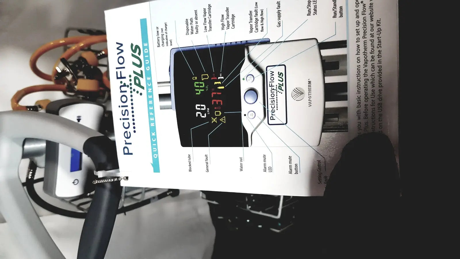 Vapotherm HI-VN1 Technology Precision Flow Plus With TDI Power - High Oxygen Therapy System