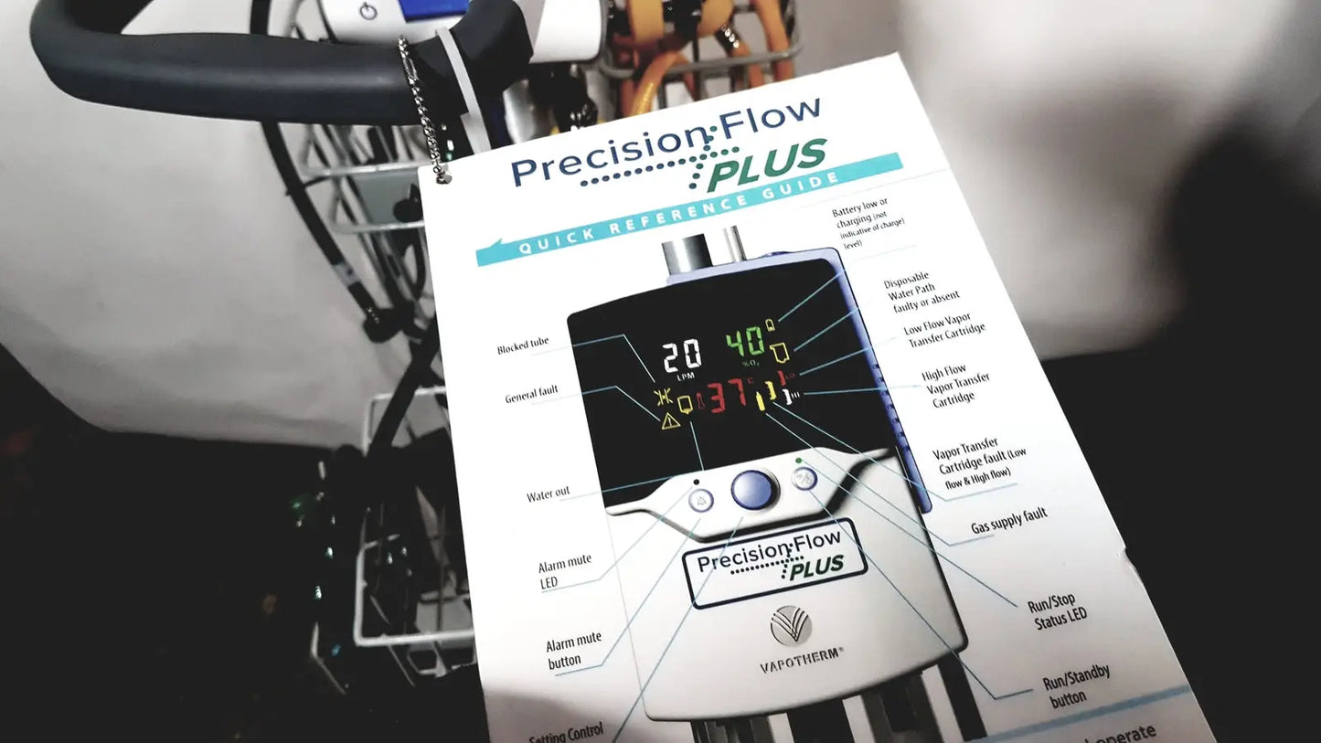 Vapotherm HI-VN1 Technology Precision Flow Plus With TDI Power - High Oxygen Therapy System