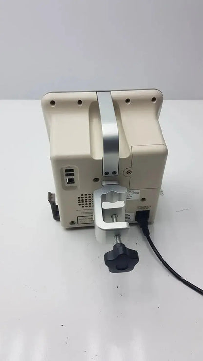 Beige vasamed sensilase pressure testing monitor with silver handle and black power cord for accurate pressure testing