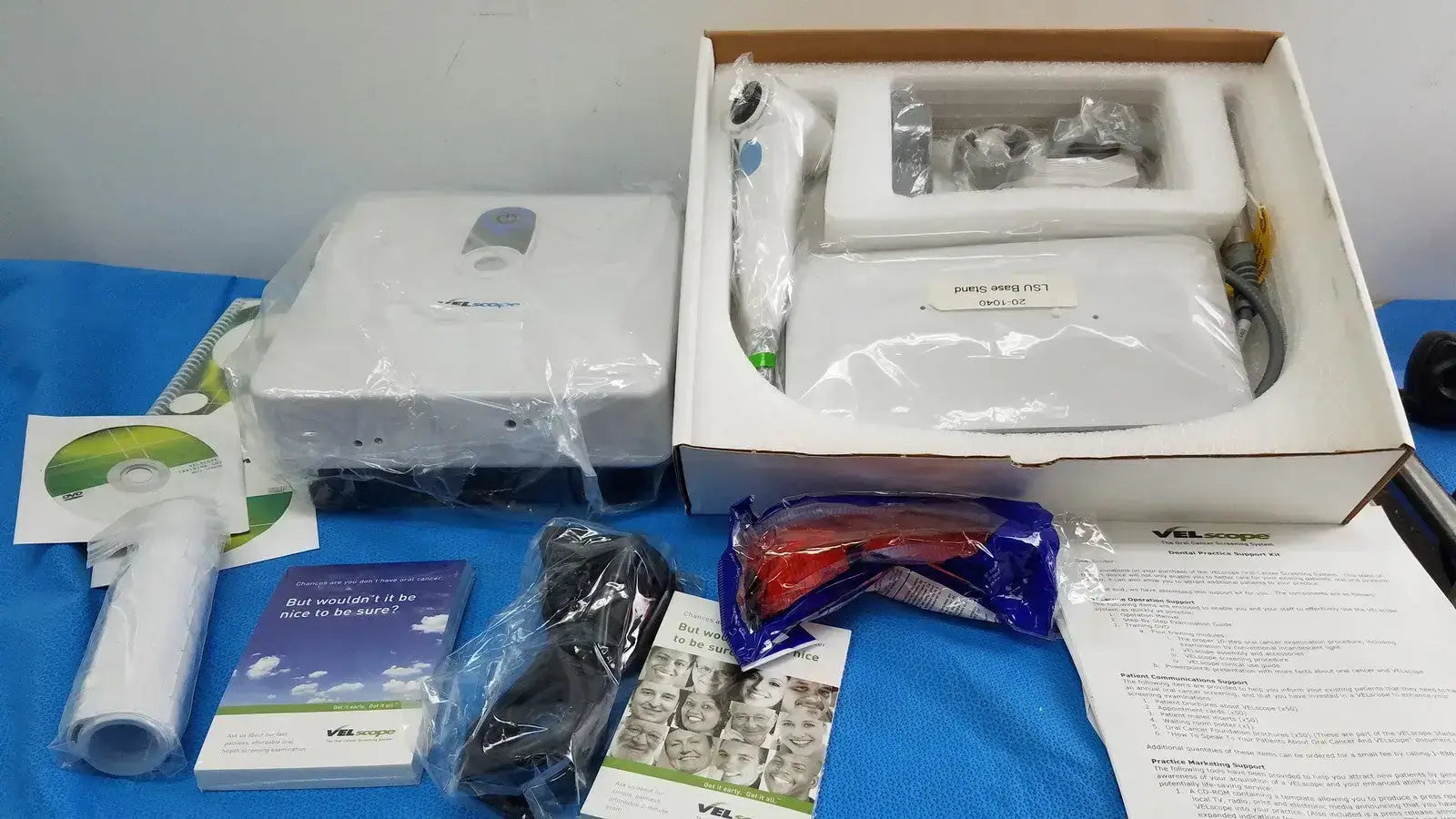 VELscope Mucosal Examination System Model V1 PN 20-1089 Complete Kit