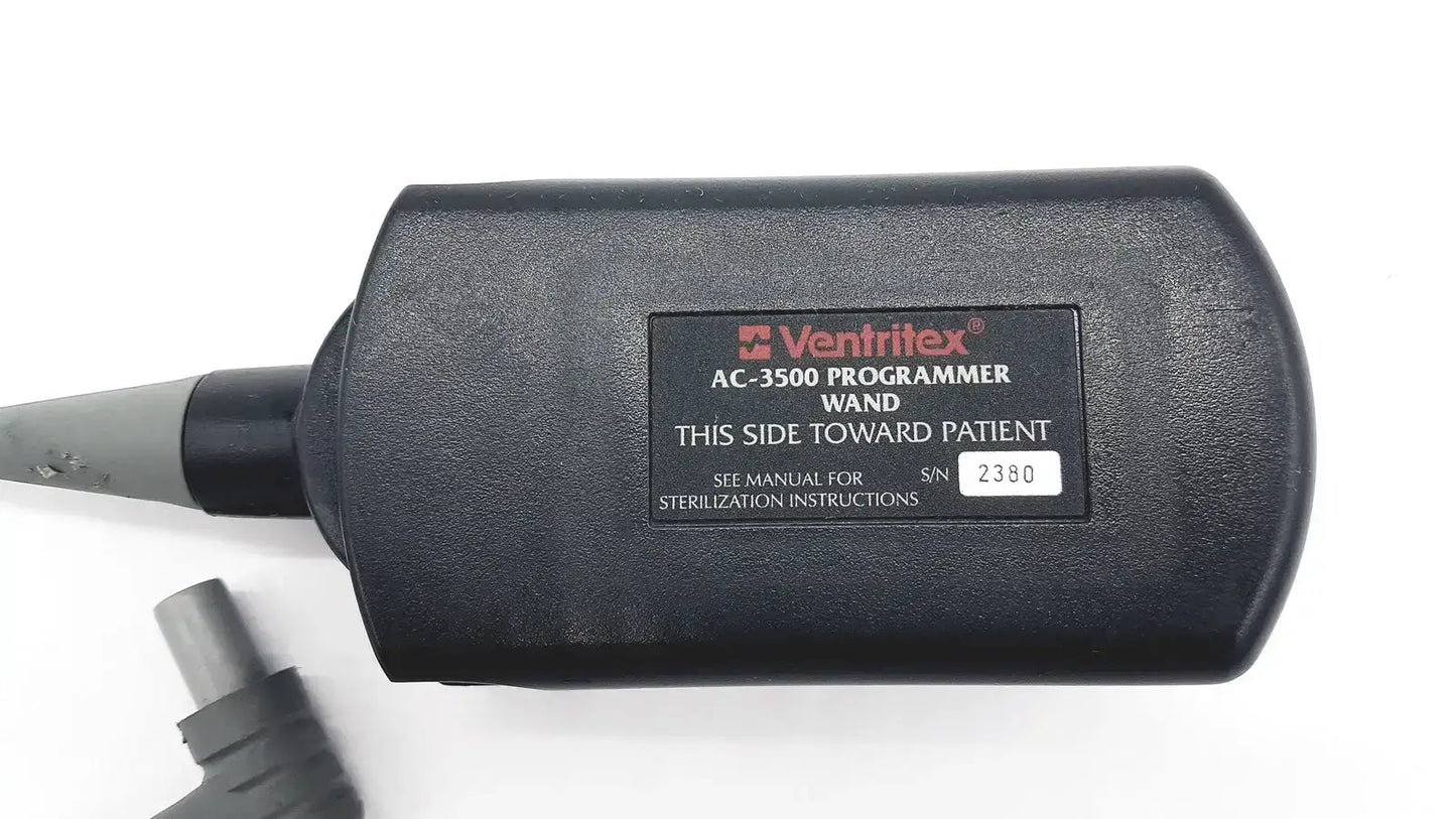Ventritex AC-3500 Programmer Wand The Side Toward Patient