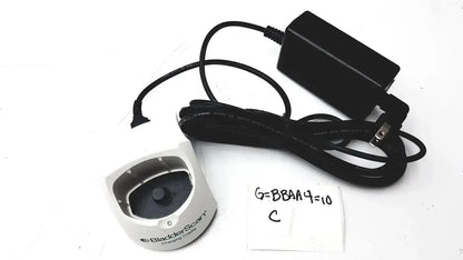 White verathon 0570-0155 bladderscan charging cradle with black circular sensor and silver logo for bladderscan charging