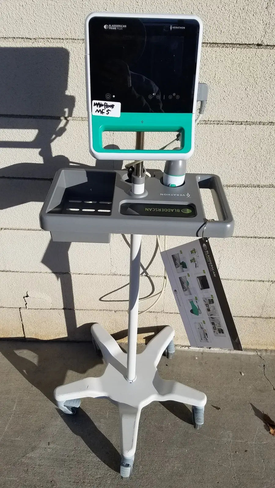 Verathon 0570-0346 Bladder Scanner Prime Plus With Stand