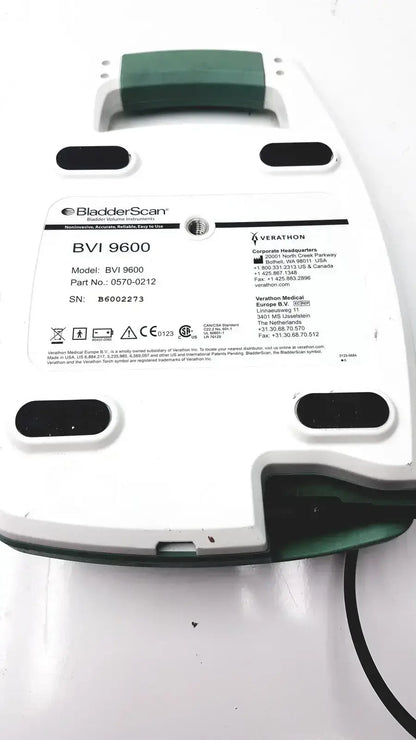 Verathon BladderScan Portable Bladder Scanner BVI 9600