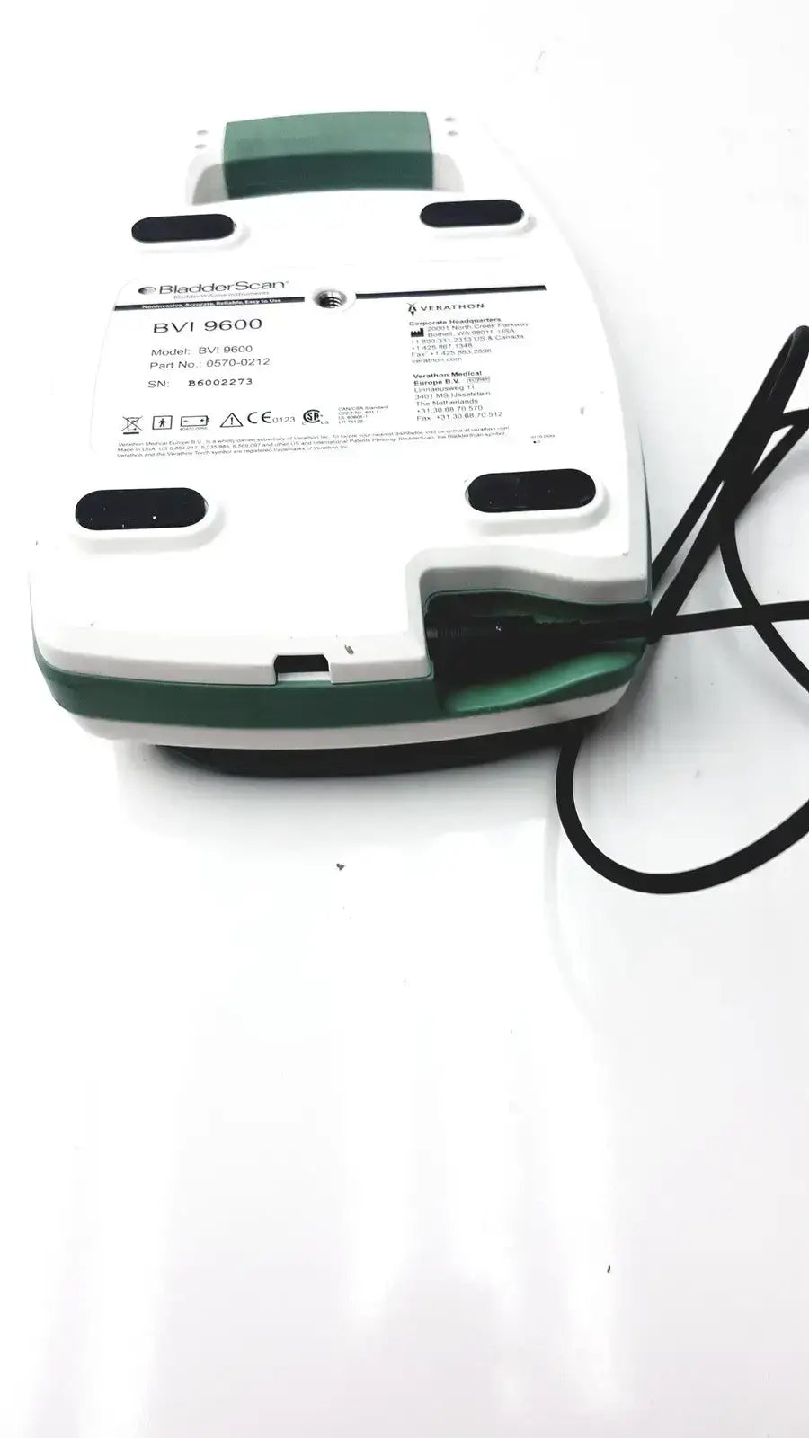 Verathon BladderScan Portable Bladder Scanner BVI 9600