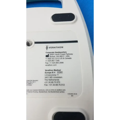 Verathon BVI 9400 Bladder Scan with a Probe Unit - Scanner