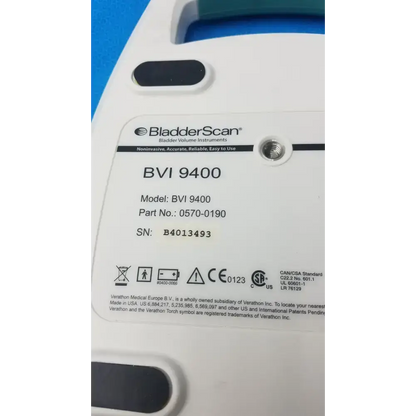 Verathon BVI 9400 Bladder Scan with a Probe Unit - Scanner