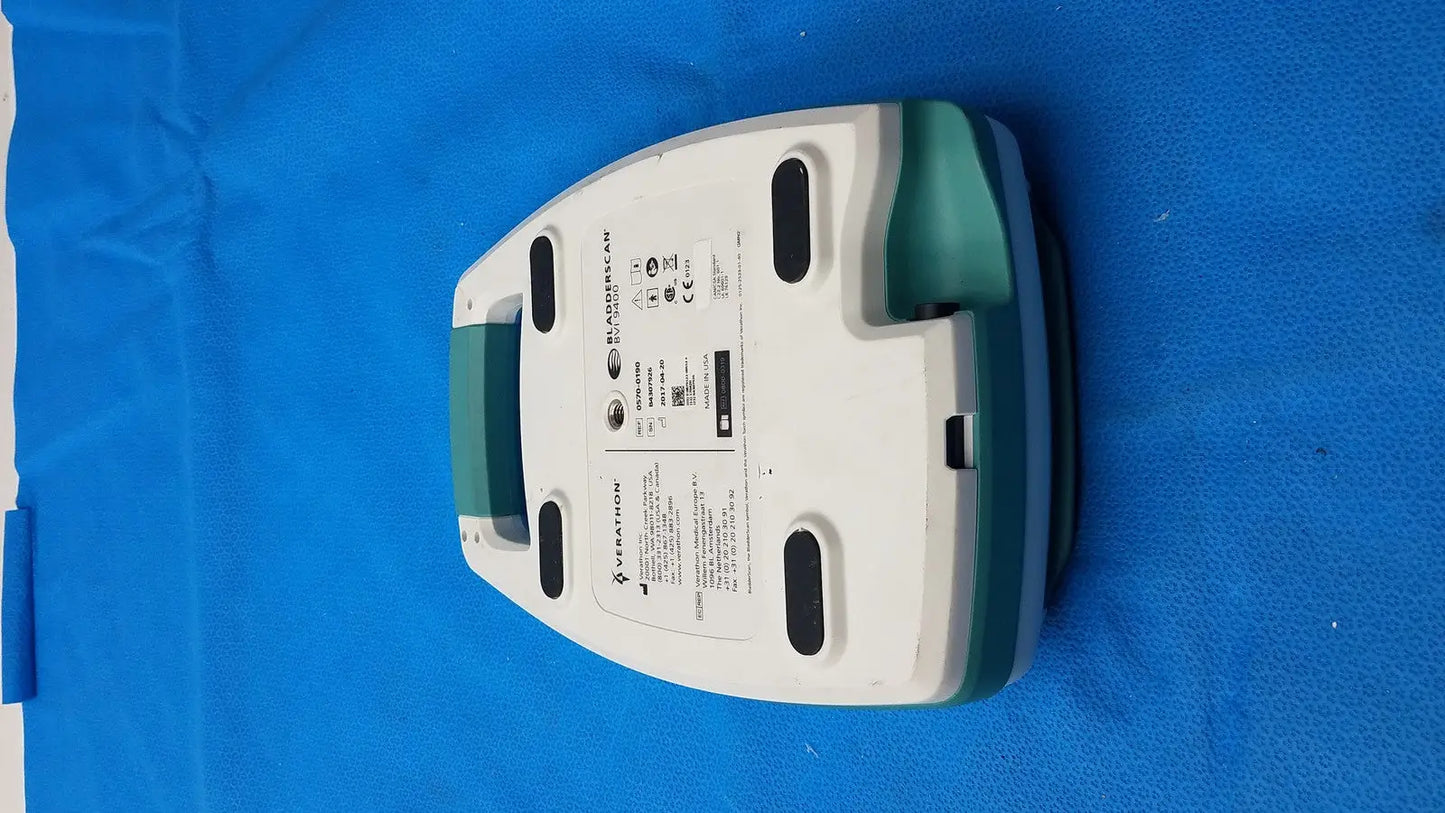 Verathon BVI 9400 Bladder Scanner SN B4010971 – Powers On Untested