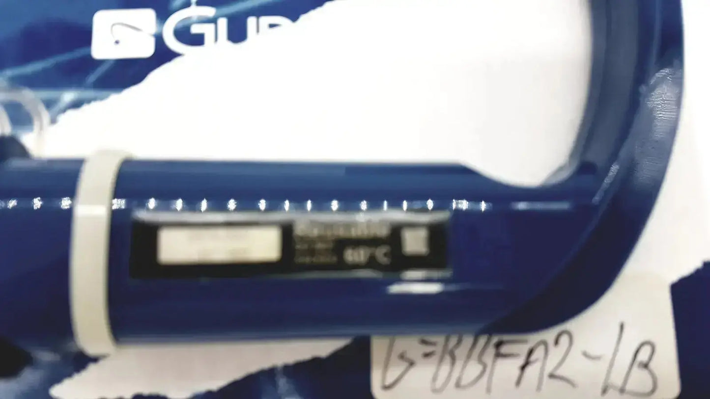 Blue digital caliper with white measurement scale and black display screen for verathon glidescope used medical equipment for sale