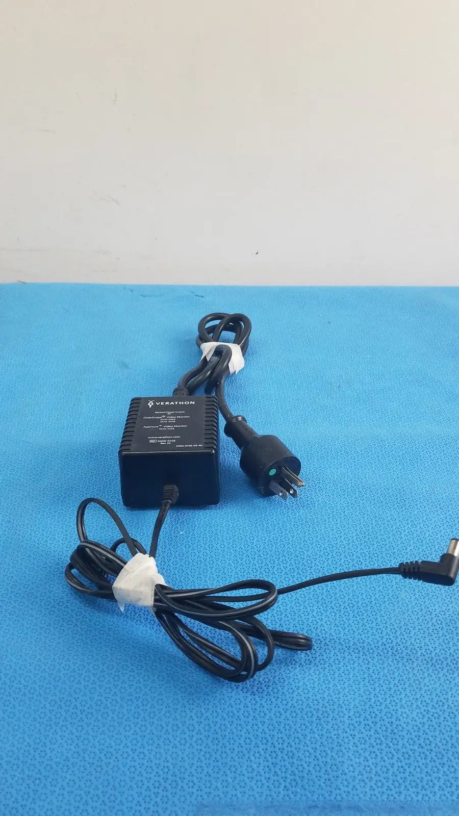 Verathon GlideScope Medical Power Supply 0400-0105 Video Monitor