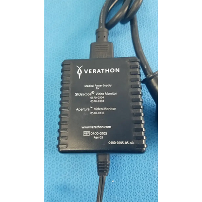 Verathon GlideScope Medical Power Supply for Video Monitor Systems