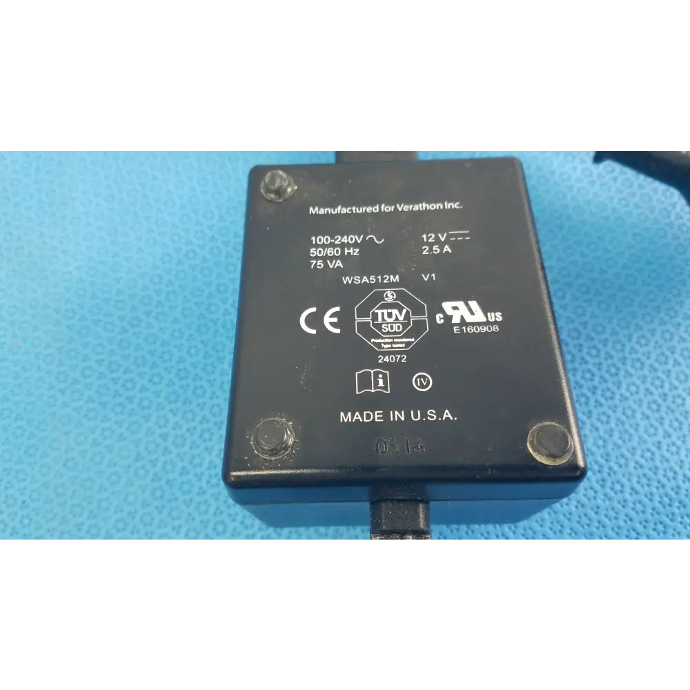 Verathon GlideScope Medical Power Supply for Video Monitor Systems