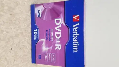 Verbatim dvd + r 10pcs - Blank DVD Media