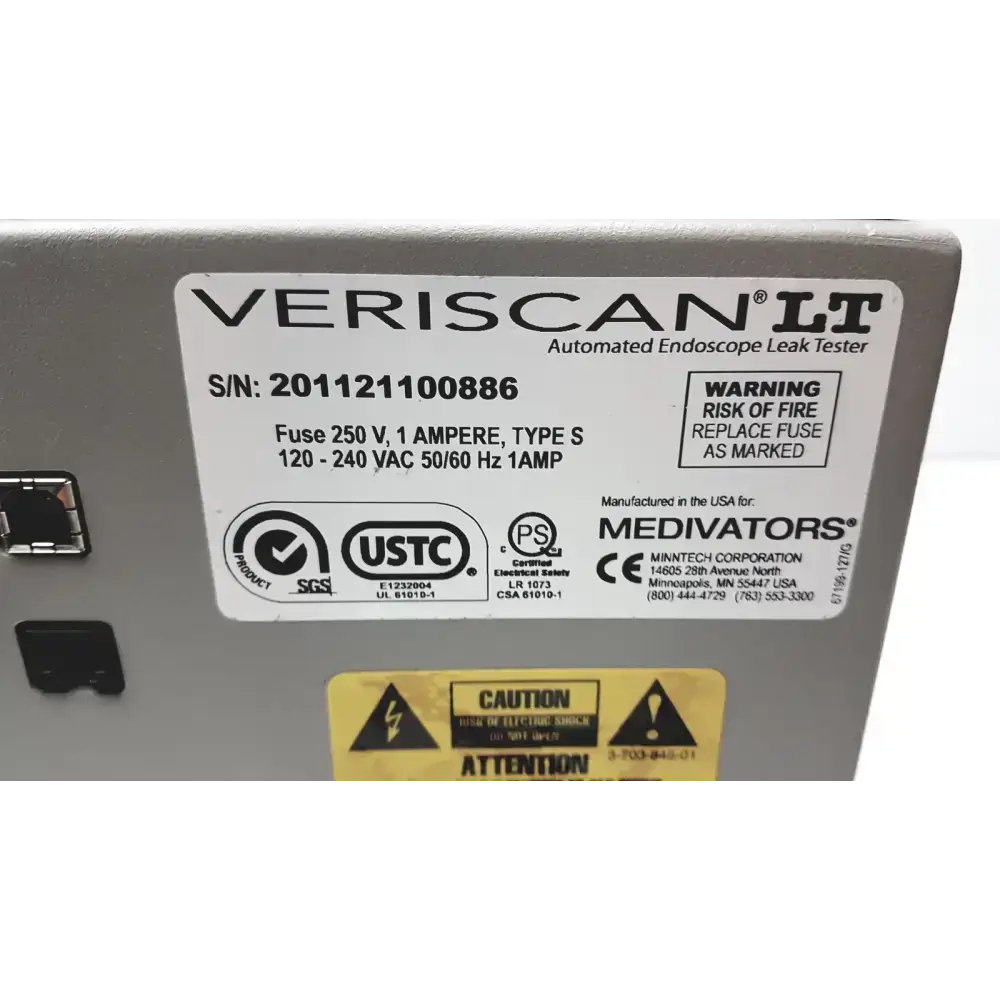 Veriscan LT Automated Endoscope Leak Tester