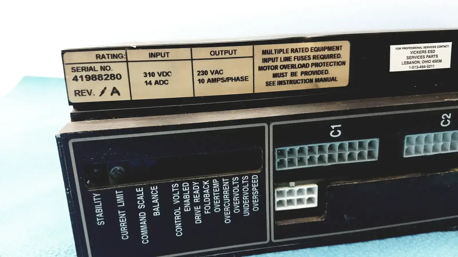 Vickers Servo Drive BDS4 21023 414W32 GZ