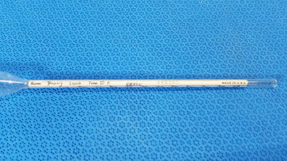 Vintage Floating Long Mash & Brew Tester Thermometer German Made Lab Tool - Laboratory
