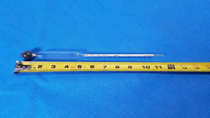 Vintage Floating Long Mash & Brew Tester Thermometer German Made Lab Tool - Laboratory
