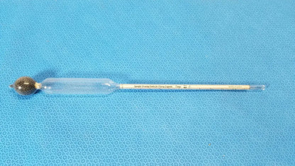 Vintage Long Floating Mash & Brew Tester Thermometer German Made Lab Tool - Laboratory