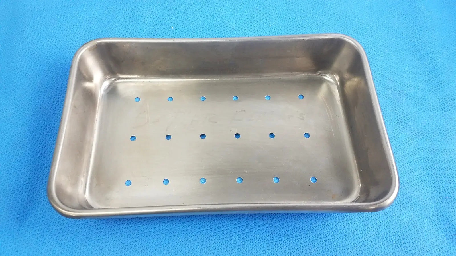 Vollrath Stainless Steel Perforated Instrument Tray – Sterilization Container