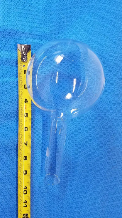 VYCOR 1000mL Long Neck Round Bottom Flask – Borosilicate Laboratory Glassware
