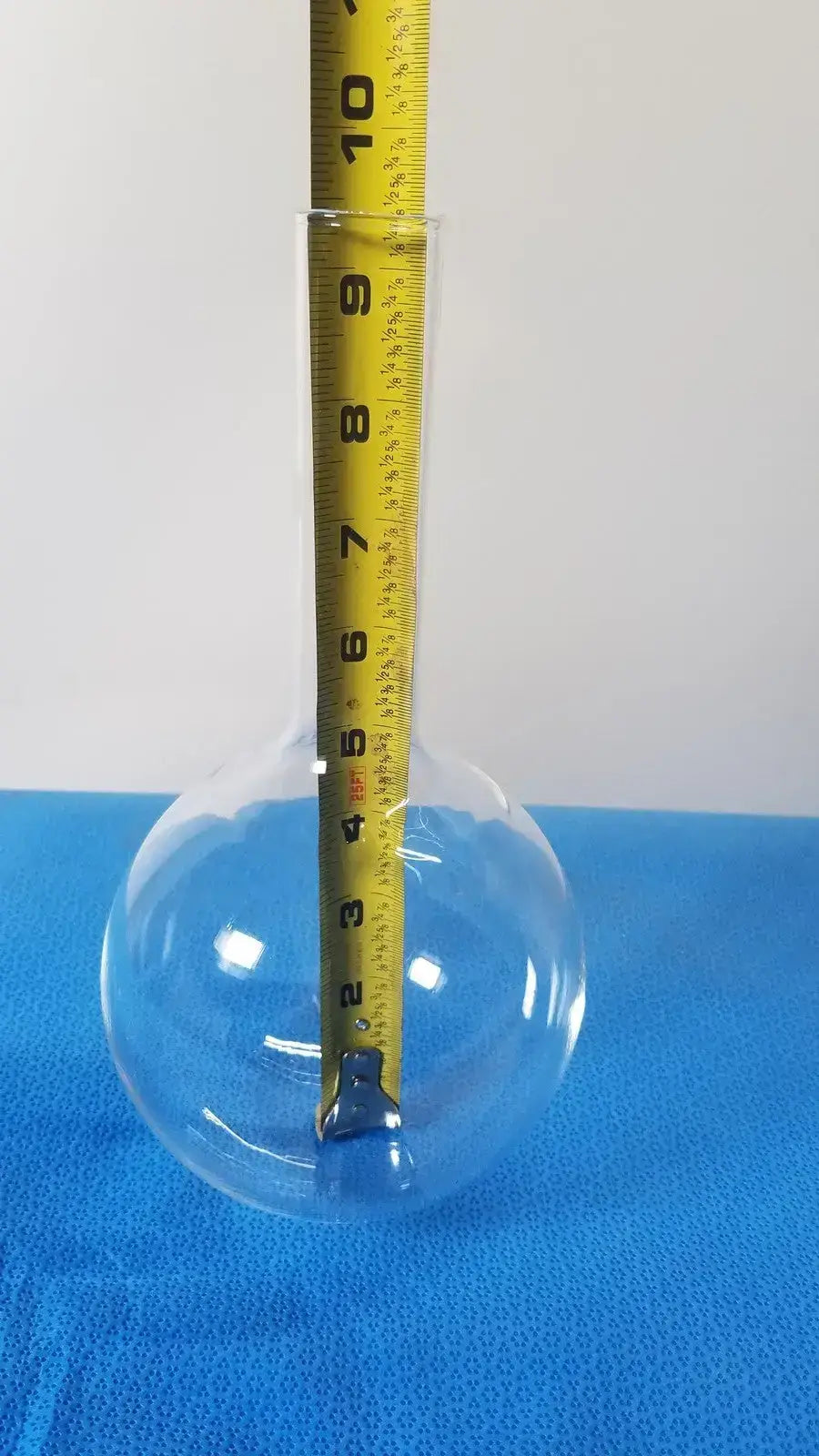 VYCOR 1000mL Long Neck Round Bottom Flask – Borosilicate Laboratory Glassware