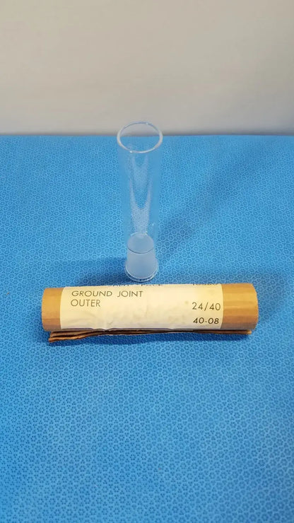 Vycor 24/40 Full Length Outer Ground Glass Joint Lab Glassware Connector
