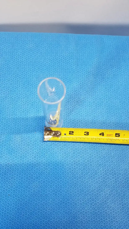 Vycor 24/40 Full Length Outer Ground Glass Joint Lab Glassware Connector