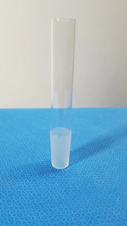VYCOR 24/40 Ground Joint Corning Borosilicate Laboratory Glassware Adapter