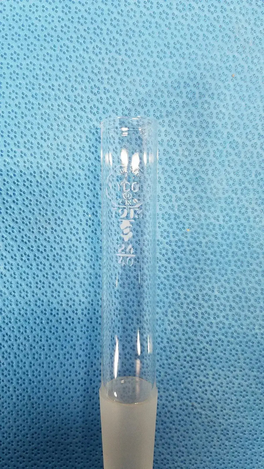 VYCOR 24/40 Ground Joint Corning Borosilicate Laboratory Glassware Adapter