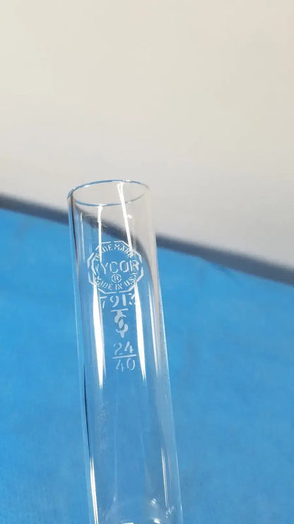 VYCOR 24/40 Ground Joint Corning Glassware - High-Temperature Laboratory Use - Component