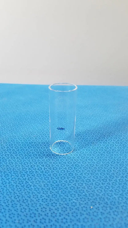 Vycor 24/64 42mm Cylindrical TLC Developing Tank High-Quality Lab Glassware