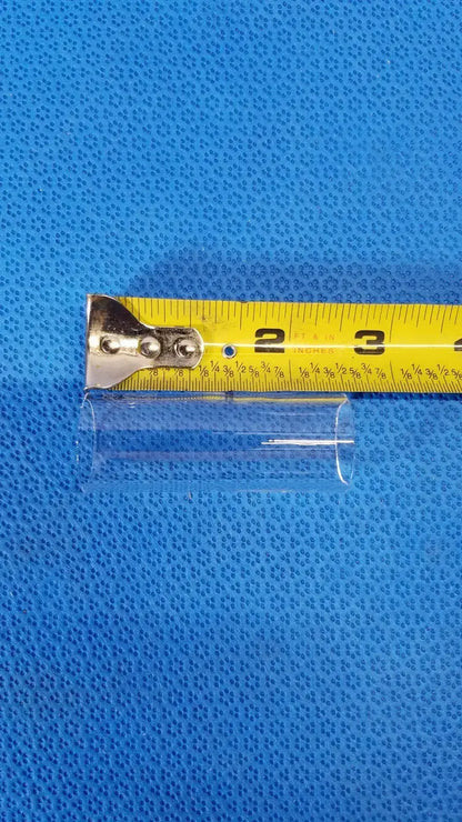 Vycor 24/64 42mm Cylindrical TLC Developing Tank High-Quality Lab Glassware