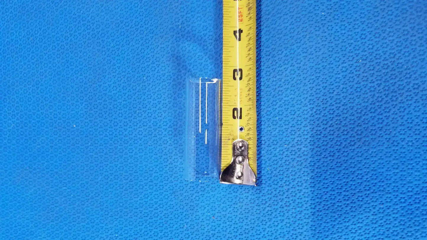 VYCOR 42mm Glass Cylinder Without Base – High-Temperature Lantern Sleeve - Laboratory Glassware