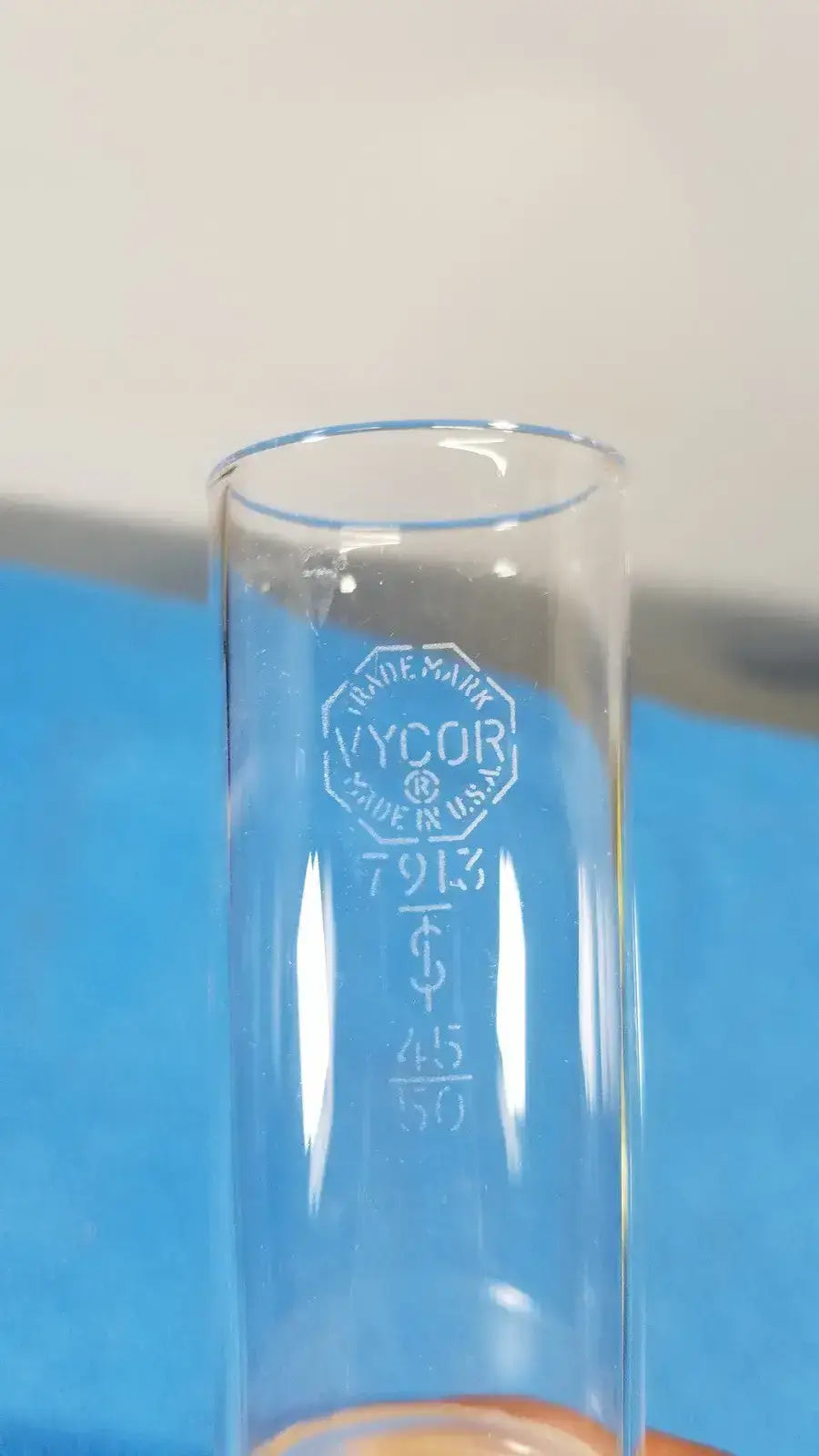 VYCOR High-Temperature Glass Joint Adapter Ground Outer 45/50 - Laboratory Glassware