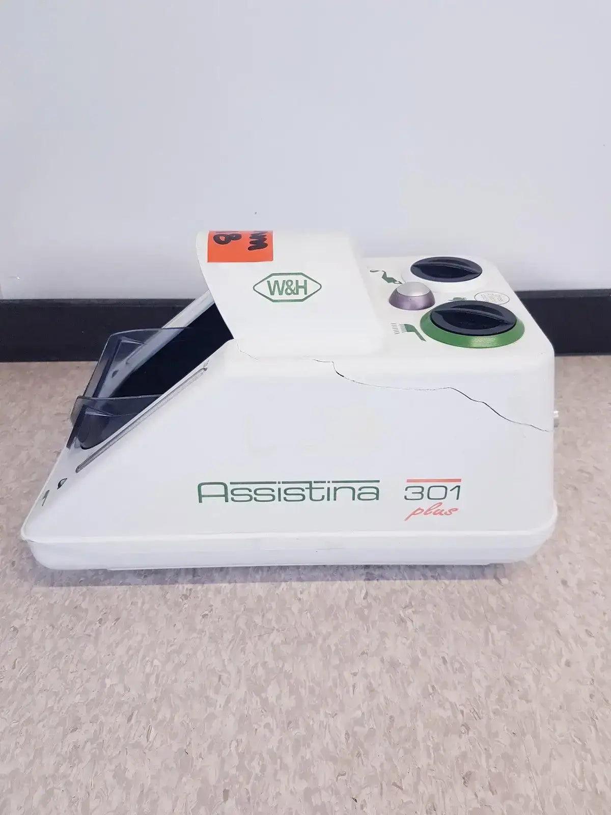 W&H Dentalwerk Assistina 301Plus Cleaning System Untested Broken - Dental Handpiece Maintenance
