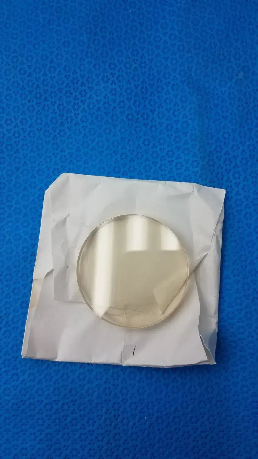 W1147 Schott Zerodur Exp. Class 2 127x90mm Ellipse 10mm + Melt H11178A2 6.35mm - Optical Glass Substrate