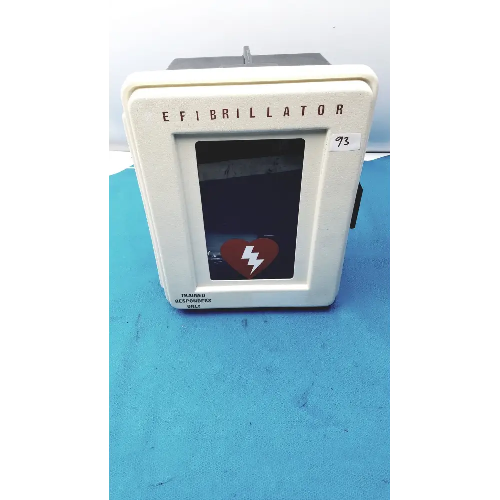 Wall Mount Defibrillator Storage Cabinet for Medical Facilities