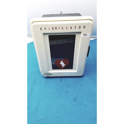 Wall Mount Defibrillator Storage Cabinet for Medical Facilities