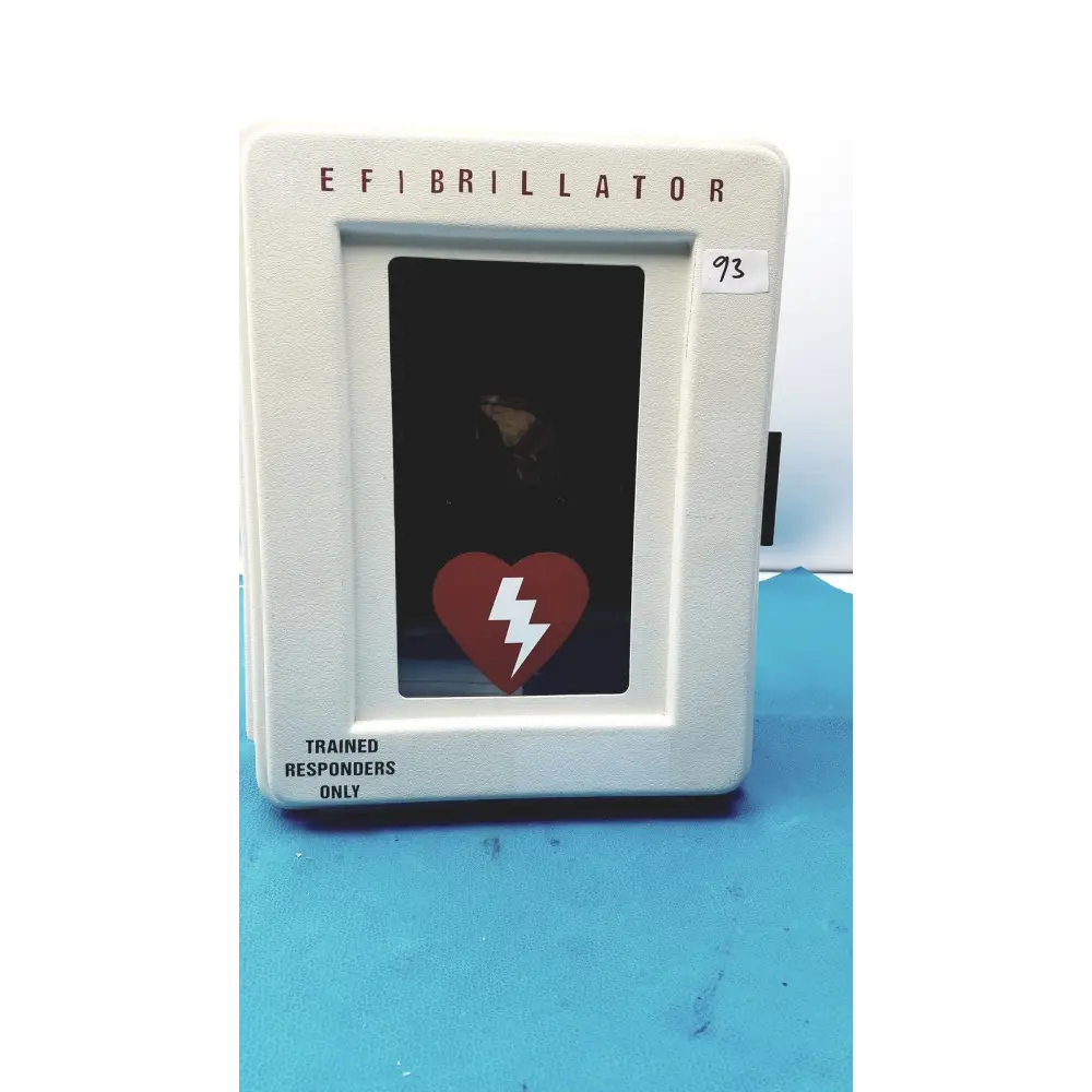 Wall Mount Defibrillator Storage Cabinet for Medical Facilities