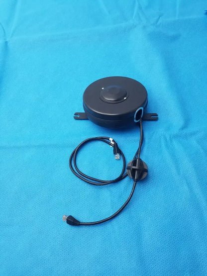 Wall Mount Retractable Ethernet Extension Cable Reel