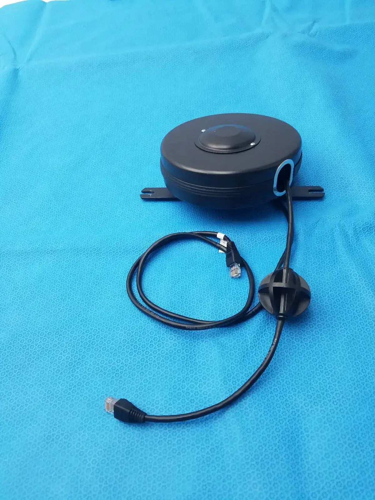 Wall Mount Retractable Ethernet Extension Cable Reel