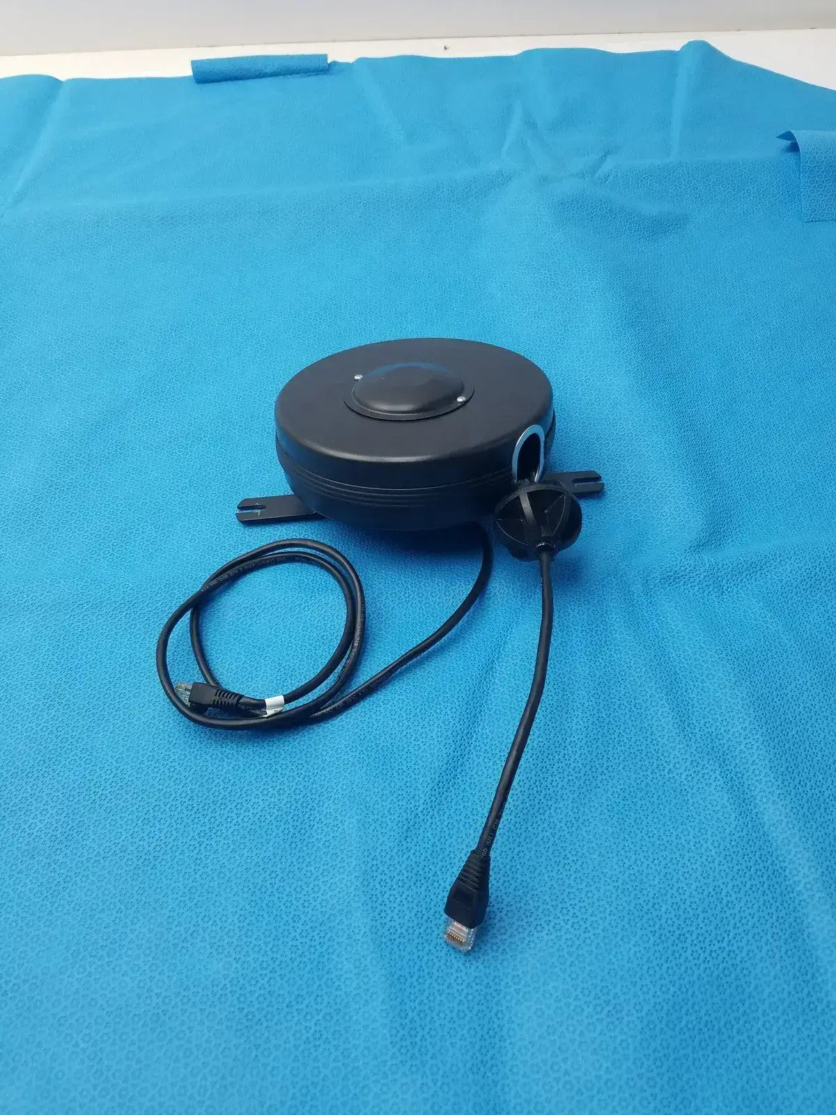 Wall Mount Retractable Ethernet Extension Cable Reel